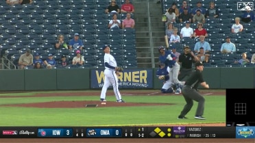 Luis Vasquez crushes home run to left field