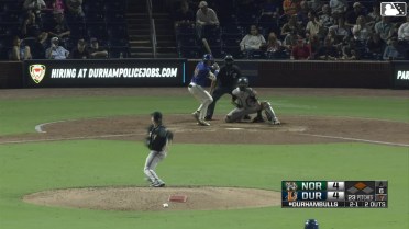 Victor Mesa Jr. homers (3) on a fly ball to left center field. Tre' Morgan scores.