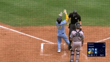 Christian Cerda's three-homer game