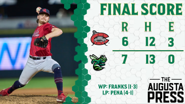 Collins Delivers Walk-Off Hit In Tenth In Dramatic Win On Augusta Pimento Cheese Night