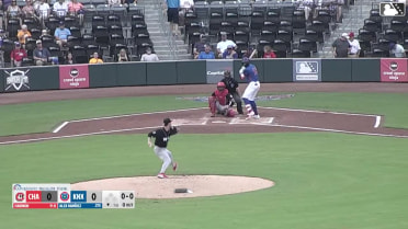 Alex Ramírez homers (14) on a fly ball to right center field.