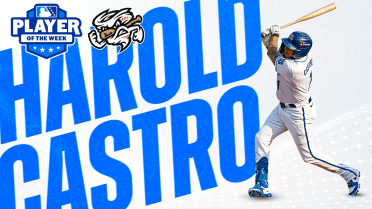 Harold Castro Named International League Player of the Week