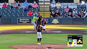 Mason Neville swats his first pro homer for Daytona