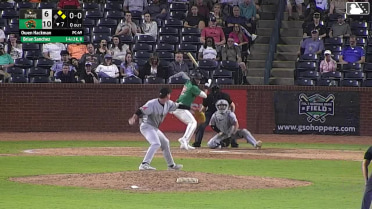 Owen Hackman In play, run(s) to Brian Sanchez