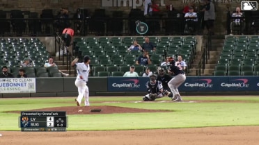 Johnathan Rodríguez homers (4) on a fly ball to left center field.