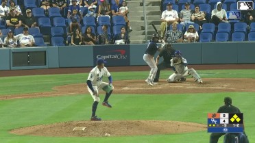 Starlin Aguilar doubles (10) on a sharp ground ball to right fielder Landyn Vidourek. Estevan Moreno scores. Dervy Ventura scores. Cesar Quintas scores.
