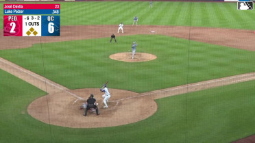 Luke Pelzer hits a grand slam (4) to right field. Asbel Gonzalez scores. Blake Mitchell scores. Ramon Ramirez scores.