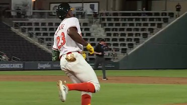 Denzel Clarke's two singles in rehab start