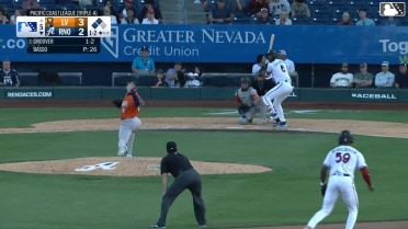 Brady Basso In play, run(s) to LuJames Groover