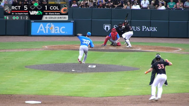 Sam Aldegheri's six strikeouts