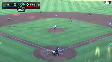 Dervy Ventura homers (4) on a fly ball to right center field. Estevan Moreno scores.