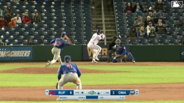 Michael Massey grounds out, second baseman Josh Rivera to first baseman Eloy Jiménez. John Rave scores.