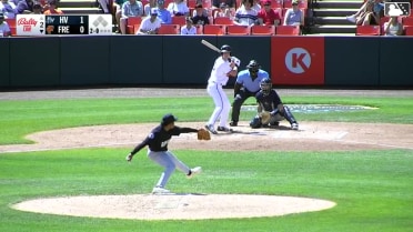 Ike Irish homers (7) on a fly ball to center field. Victor Figueroa scores.