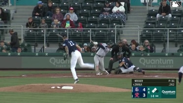 Aaron Zavala singles on a line drive to right fielder Colin Davis. Jose Herrera scores. Josh Smith scores.