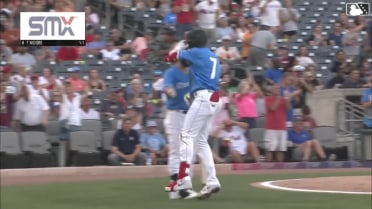 Christian Moore' two-run homer