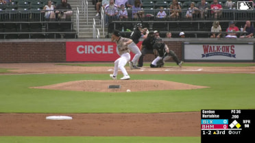Jacob Hurtubise triples (1) on a line drive to right fielder Jacob Burke. Eric Brown Jr. scores.