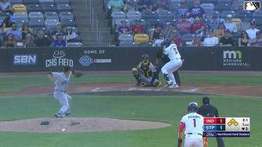 Kaelen Culpepper hit by pitch. Aaron Sabato scores. Tanner Schobel to 3rd. Noah Cardenas to 2nd.