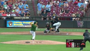 Tyler Rodriguez lines into a double play, pitcher Devin Kirby to first baseman C.J. Pittaro. Filippo Di Turi out at 1st.