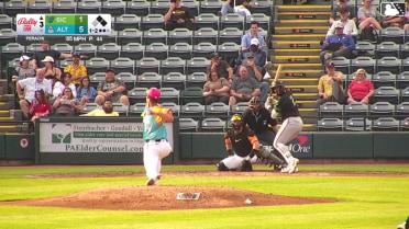 Sabin Ceballos homers (11) on a fly ball to left field. Diego Velasquez scores. Bo Davidson scores.