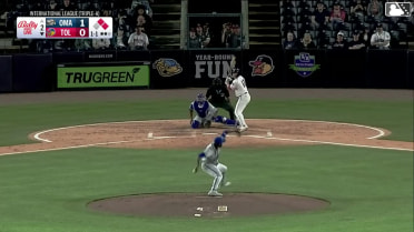 Luke Ritter singles on a line drive to left fielder John Rave. Jace Jung scores. Corey Julks to 2nd.