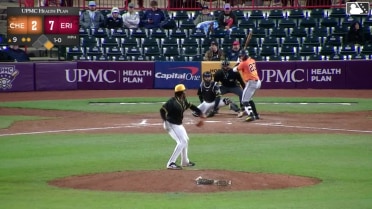 Griff O'Ferrall homers (2) on a fly ball to center field. Anderson De Los Santos scores.