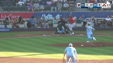 Jorel Ortega singles on a line drive to left fielder Angel Ortiz. Andrew Cossetti scores. Murphy Stehly to 3rd.