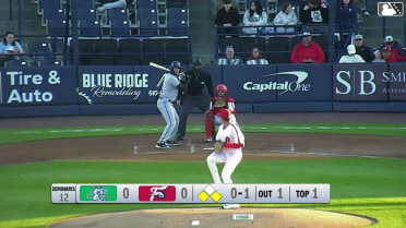 Aidan Longwell grounds out, second baseman Carson DeMartini to first baseman Alex Binelas. Dyan Jorge scores. Cole Messina to 2nd.