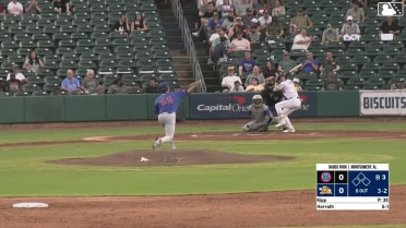 Mac Horvath homers (5) on a fly ball to left center field.