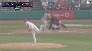 Blake Mitchell strikes out swinging.