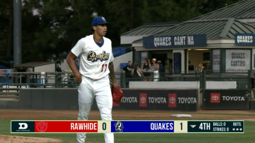 Eriq Swan's first strikeout