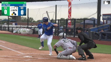 Luke Pelzer homers (1) on a fly ball to right center field. Ramon Ramirez scores.
