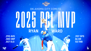 Ryan Ward Named PCL Most Valuable Player