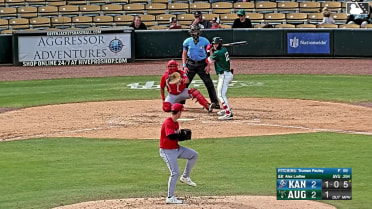 Alex Lodise homers (2) on a fly ball to left center field. Yamvier Carrero scores.