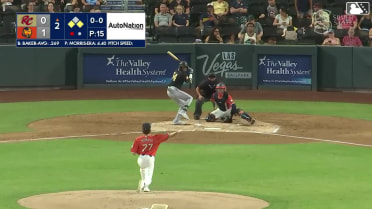 Kade Morris In play, run(s) to Darren Baker