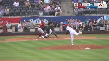 Jake Snider flies out to center fielder Druw Jones. Corey Joyce scores. Marcus Lee Sang to 3rd.