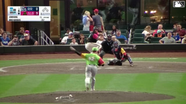 Niko Kavadas homers (13) on a fly ball to right center field.