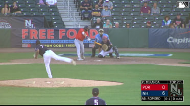 Mikey Romero rips a solo home run