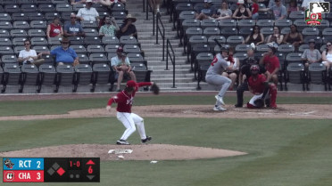 Tucker Flint singles on a ground ball to right fielder Cade Hunter. Raudi Rodriguez to 3rd.