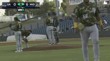 Tommy White singles on a sharp ground ball to center fielder Braedon Karpathios. Cameron Leary scores. Leo De Vries to 3rd.