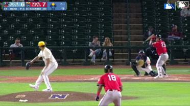 Kala'i Rosario homers (4) on a fly ball to left center field. Hendry Mendez scores.