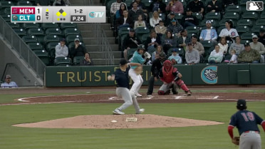 Jarred Kelenic strikes out swinging and Korey Lee caught stealing 2nd, catcher Jimmy Crooks to shortstop Brody Moore to catcher Jimmy Crooks.