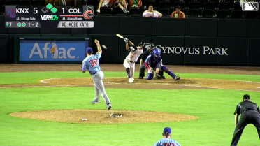 Sam Armstrong completes a combined no-hitter