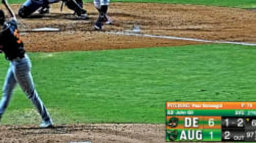Paul Bonzagi's 10th strikeout