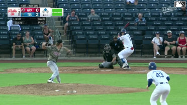 Jake Gelof homers (25) on a fly ball to left center field. Griffin Lockwood-Powell scores.