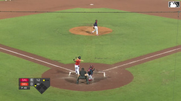 Juan Valera's eighth strikeout in four hitless frames