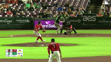 Eduardo Guerrero singles on a line drive to right fielder Esmith Pineda. Kole Myers scores. Victor Rodrigues to 2nd.