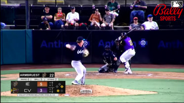 Alejandro Rios strikes out swinging and Adriel Radney caught stealing 2nd, catcher Grant Jay to second baseman Dervy Ventura to catcher Grant Jay.