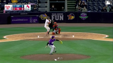 Raul Brito In play, run(s) to Max Clark