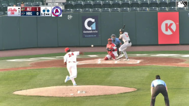 Jarlin Susana In play, run(s) to Lonnie White Jr.