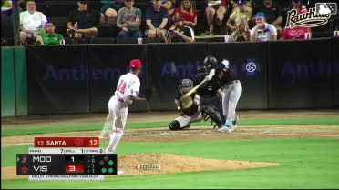 Felnin Celesten's fifth homer